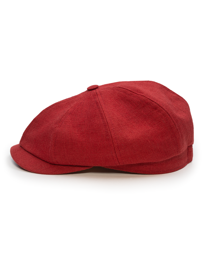 Rowdy Summer Linen 8 Panel Newsboy Cap, a perfect sun